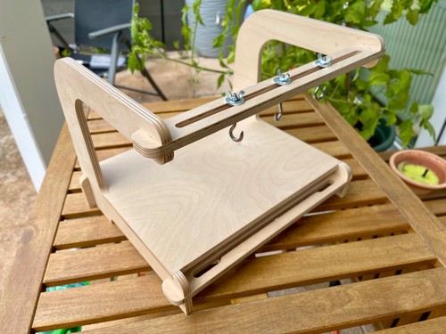 Heftlade aus holz - holz,, sewing