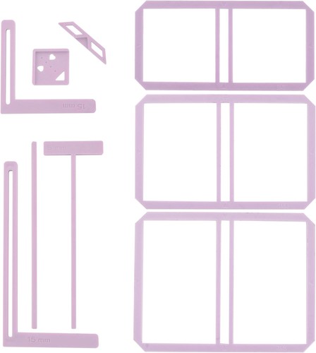 Buchbinder werkzeug teilig - buchbinder-werkzeug, 9-teilig