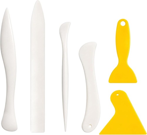 Stück falzbein für - 6, papier