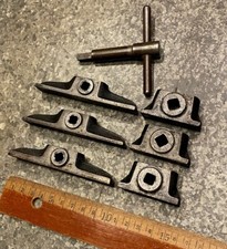 6x Schließzeug original