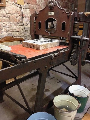 Historische lithographie - historische,